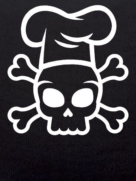 Koch Skull Chef's Hat