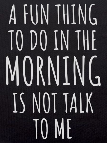 not talk to me