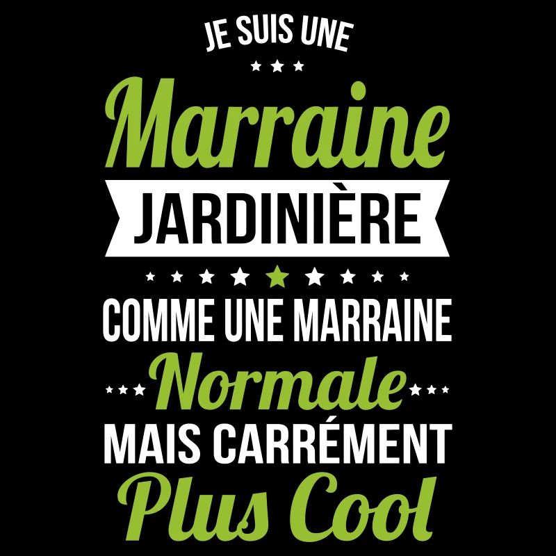 Marraine jardinière plus cool