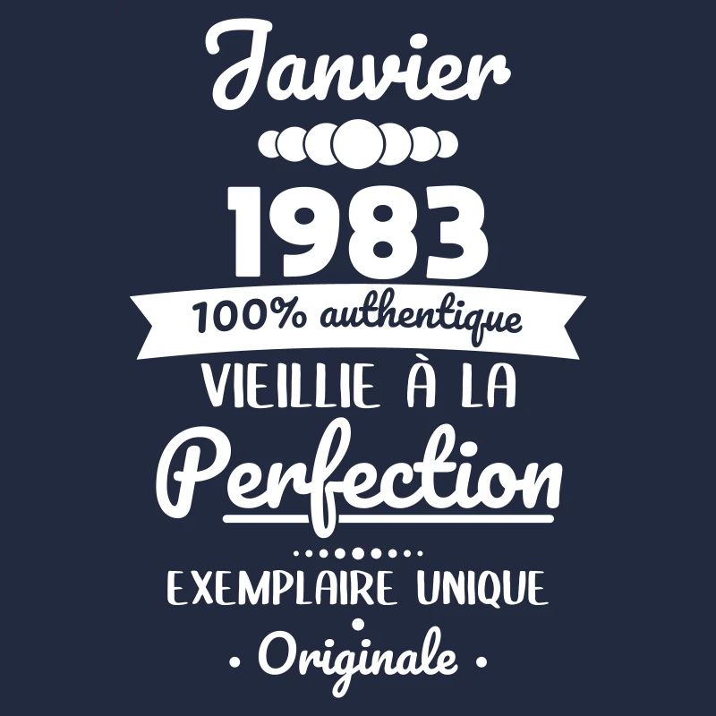 Anniversaire 40 ans - Janvier 1983 Originale