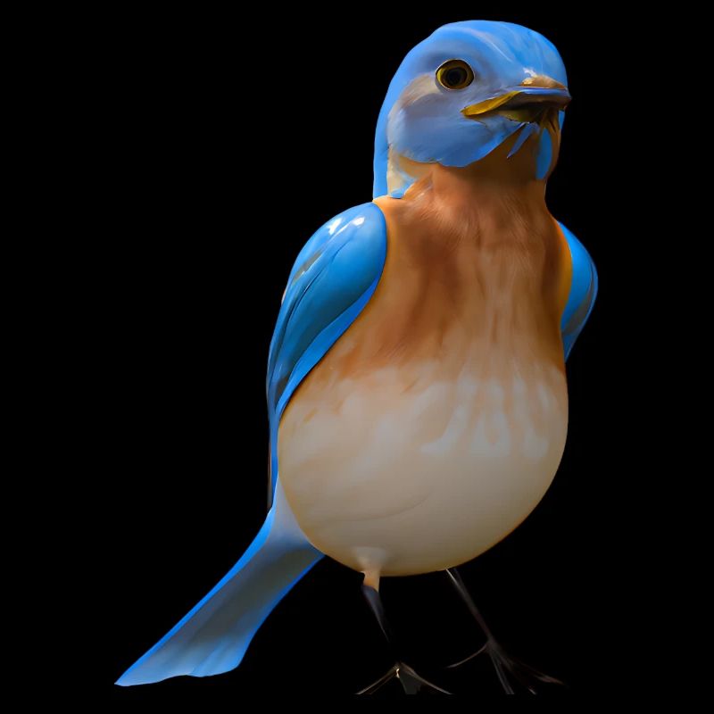 Conception d’oiseaux de la Paruline hutte