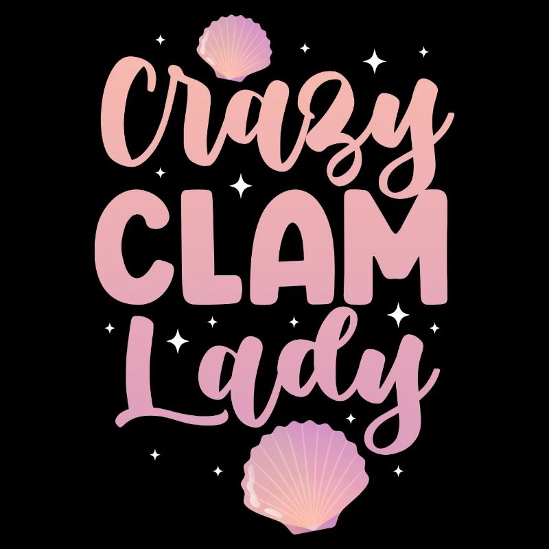 Crazy Clam Lady - Seashell Hunter Sea Shell