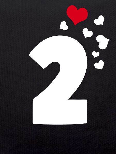 2 hearts 2nd birthday