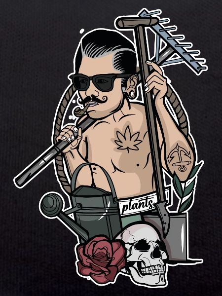 Gardener // Oldschool // Illustration