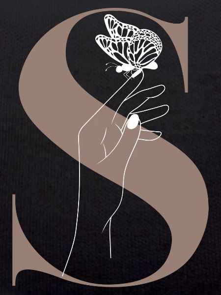 Magic butterfly letter