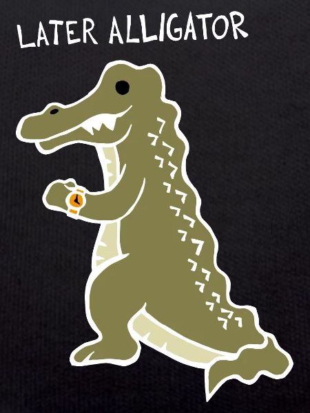 Later Alligator (White)