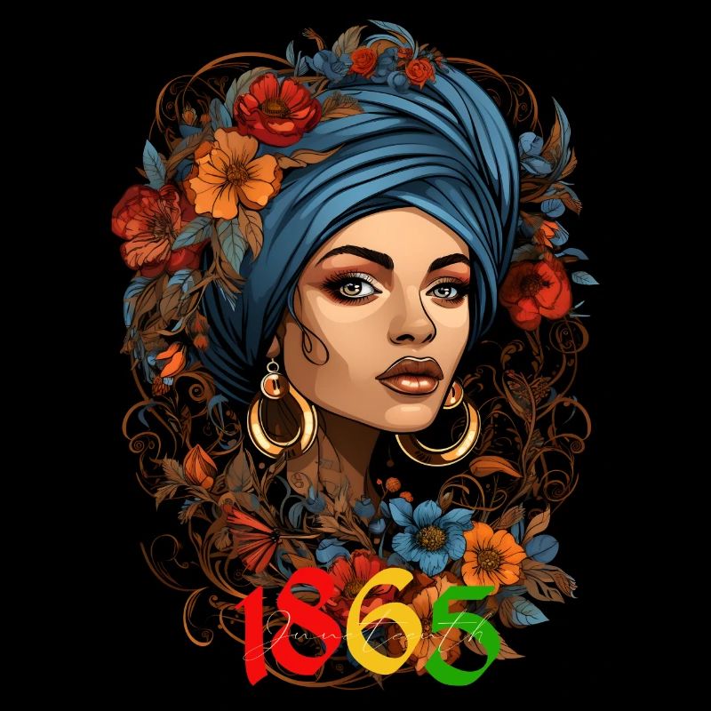 Black Woman 1865 Juneteenth