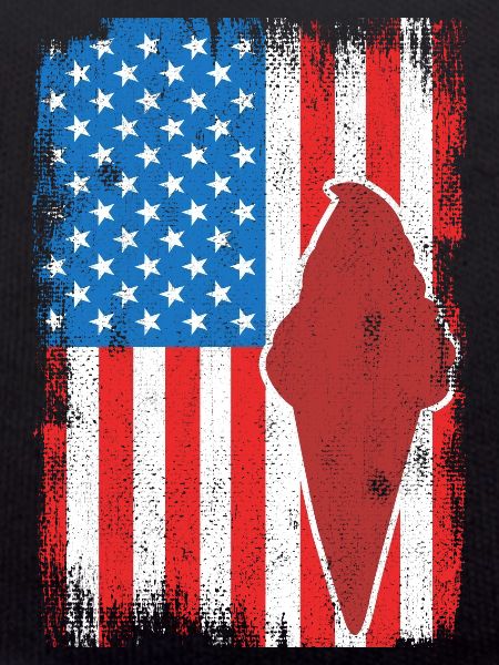 Eiscreme 4. Juli USA