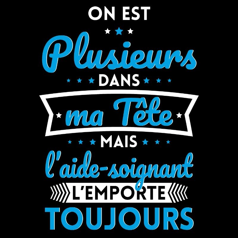 Plusieurs dans tête l'Aide-soignant l'emporte