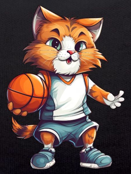 Basketball Cat