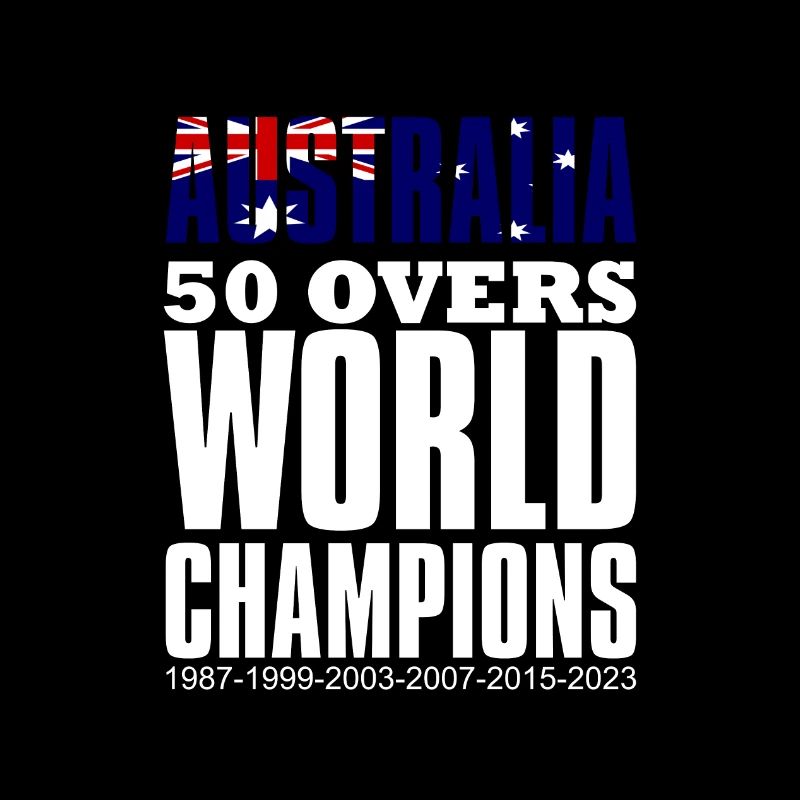 Australien 50 Overs Cricket Weltmeister