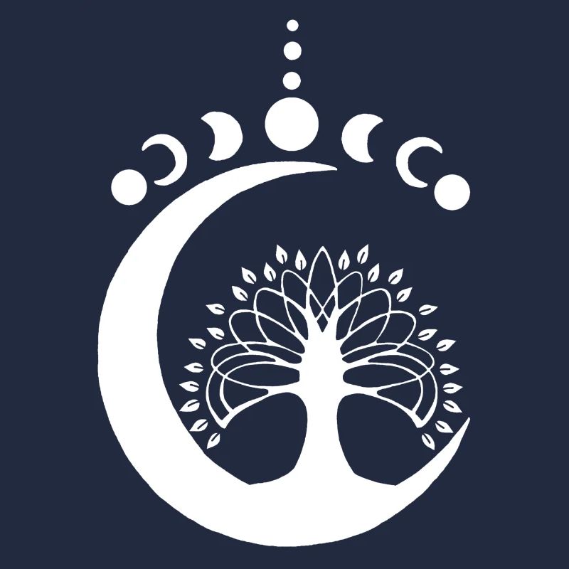 Arbre lunaire blanc