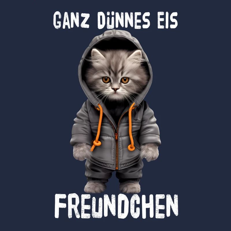 Ganz Dünnes Eis Freundchen Persische Katze