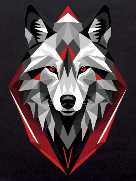 Geometrischer Wolf