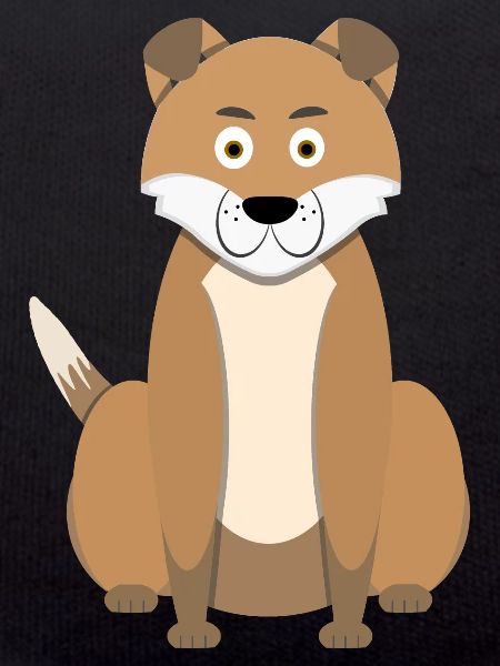 Cartoon dog