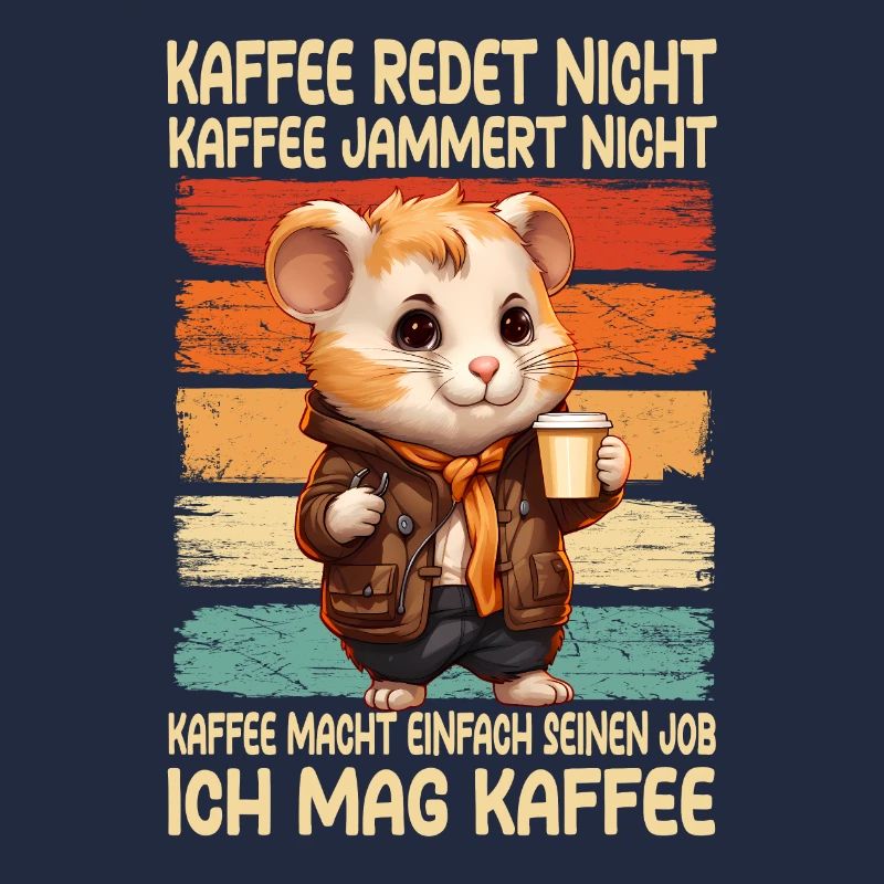 Kaffee Rede Nicht Kaffee Jammert Nicht Hamster