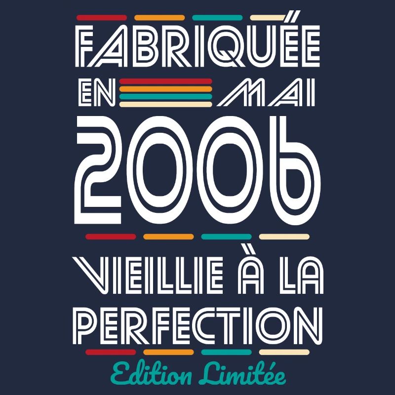 Anniversaire 18 ans - Fabriquée en Mai 2006