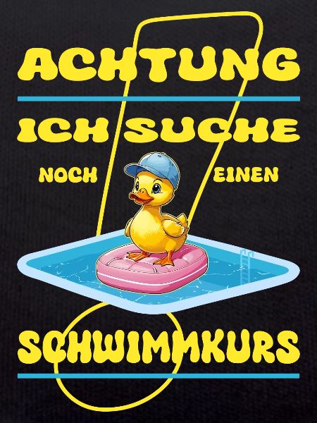Non-swimmer duck
