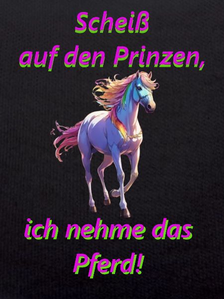 Frecher Spruch für Mädchen