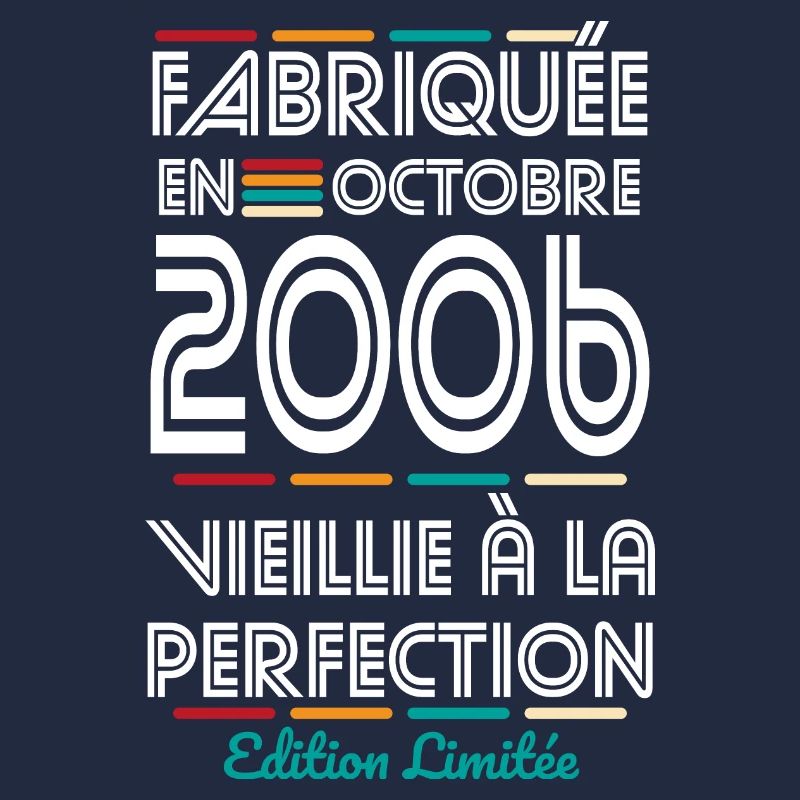 Anniversaire 18 ans - Fabriquée en Octobre 2006
