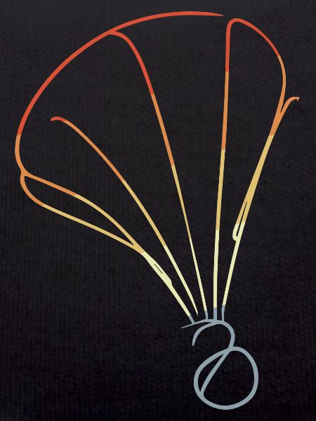 Retro Shuttlecock Sketch