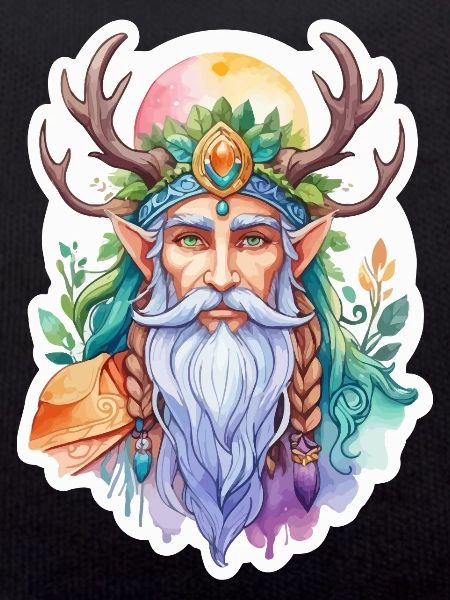 Druide Wasserfarben