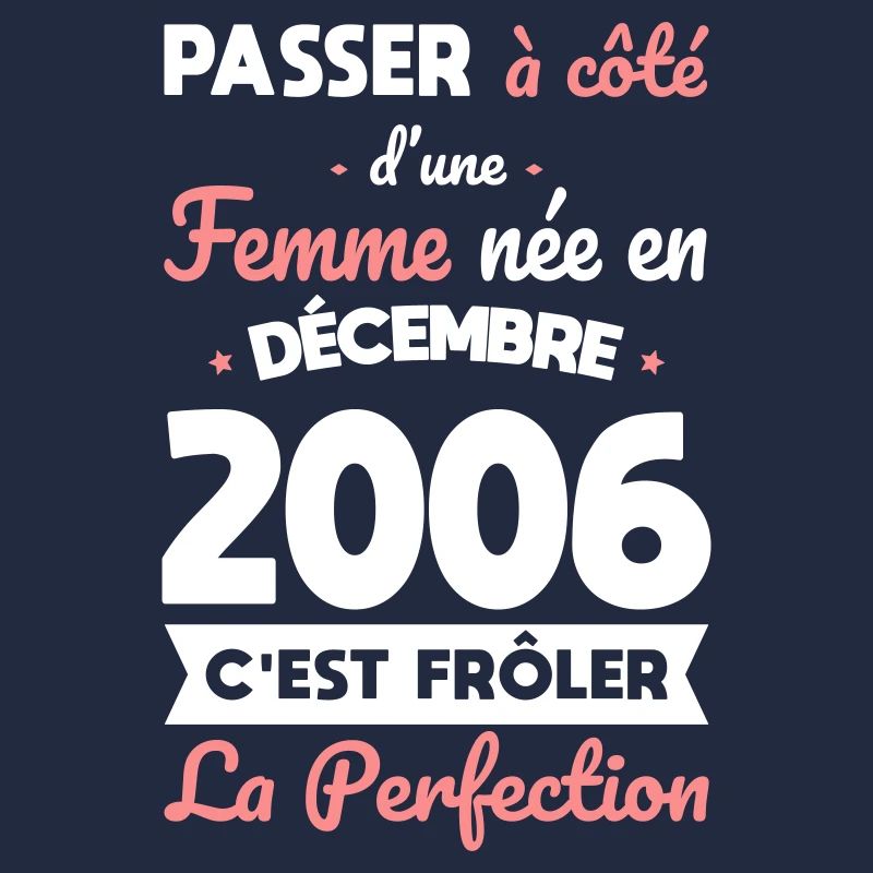 Anniversaire 18 ans - Née en Décembre 2006