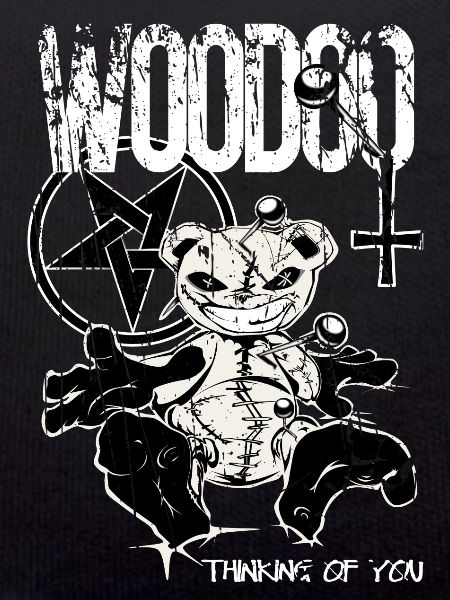 Poupée vaudou grunge