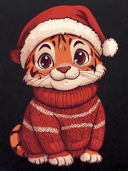 Tiger Christmas