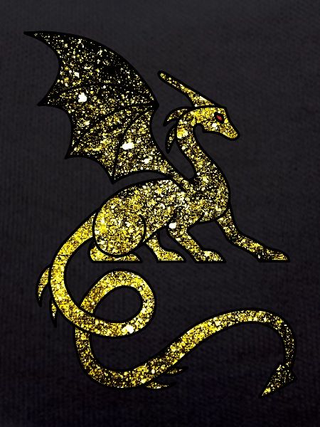 Kosmischer mittelalterlicher Drache