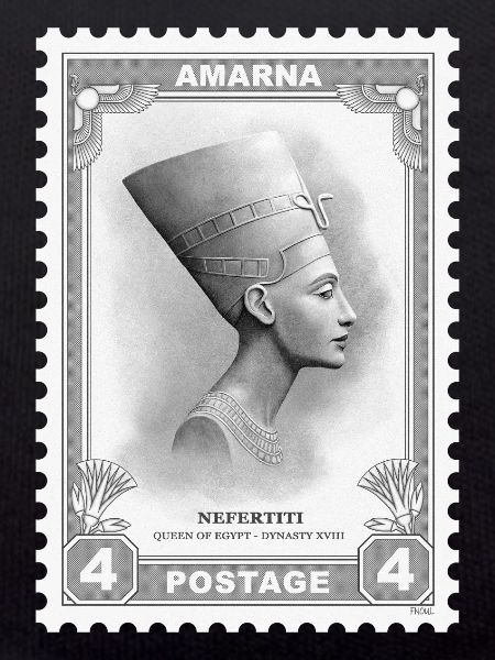 Nefertiti Stamp