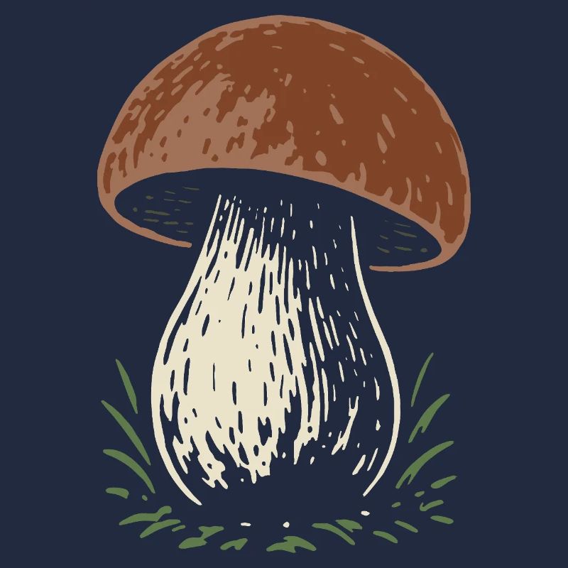 Cueilleur de cèpes - champignons - dicton