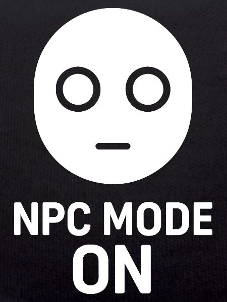 Mode PNJ activé