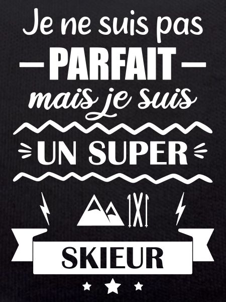 Super Skier Winter Mountain