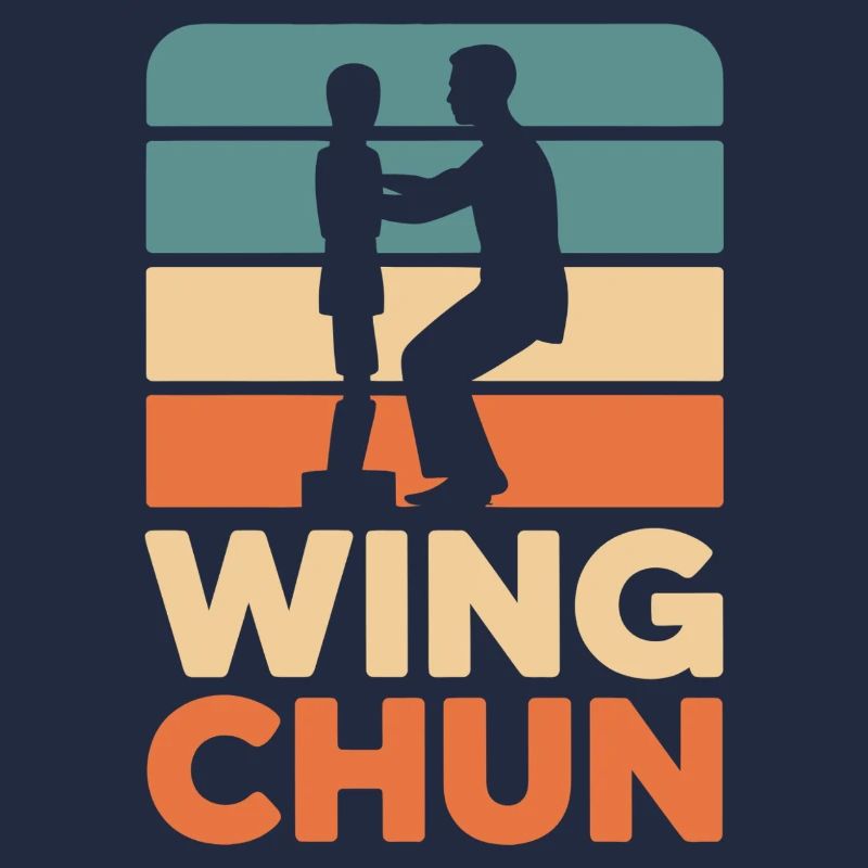 Wing Chun Retro-Silhouette