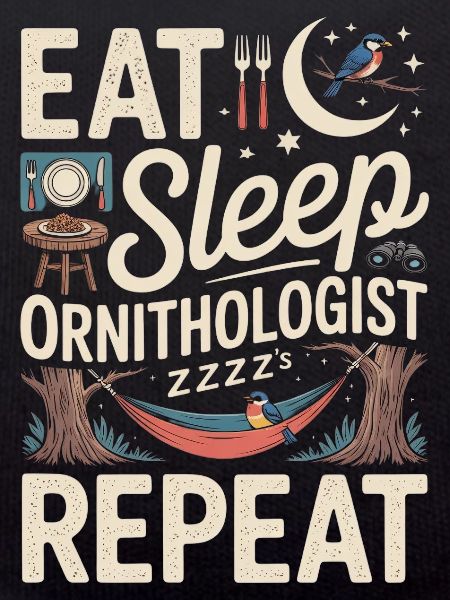 Eat sleep ornithologist repeat