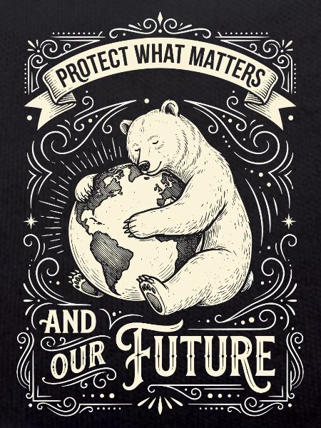 Panda Protection Future Ornament