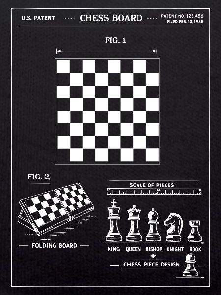 Chessboard Blueprint Patent