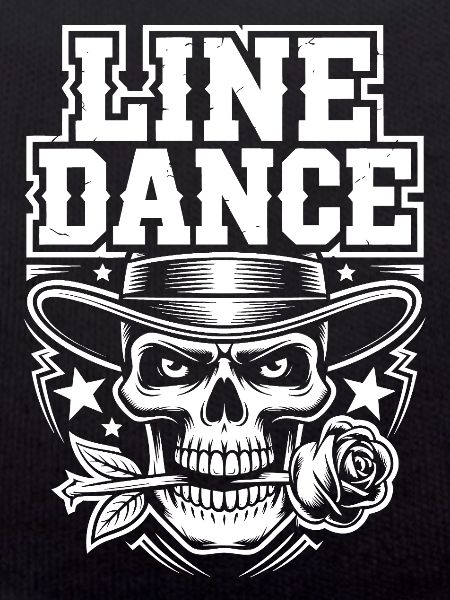Line Dance Skull Tee