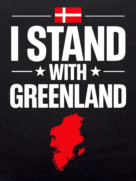 Greenland Flag Card Support