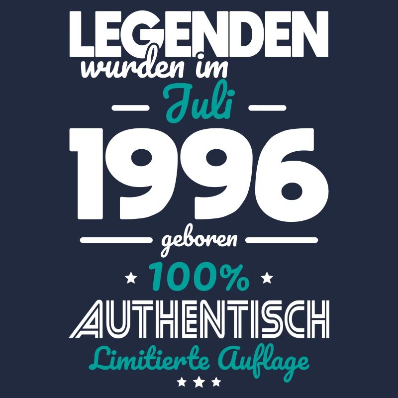 30. Geburtstag - Legenden wurden im Juli 1996