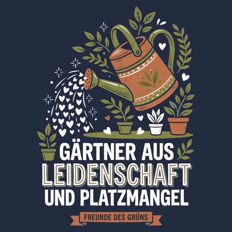 Gärtner Balkon Platzmangel Spruch