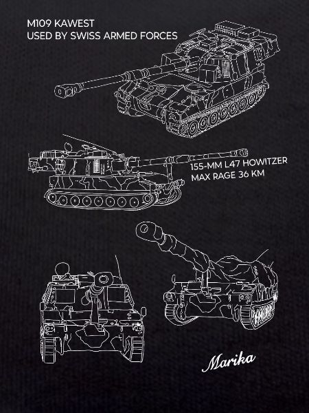 Panzerlinien im Bauplan