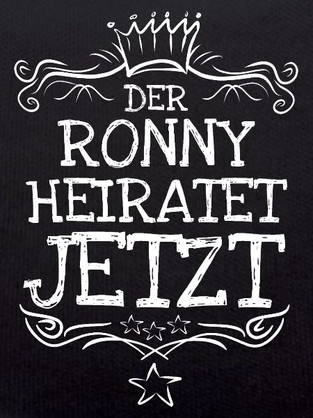 Geschenk für Ronny