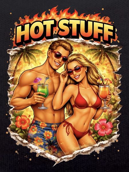 Hot Stuff Strandpaar Cocktail-Vibes