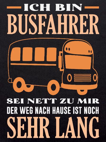 Busfahrer Weg Nach Hause Lang