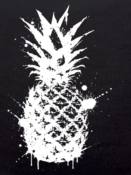 Ananasspritzer Graphic White
