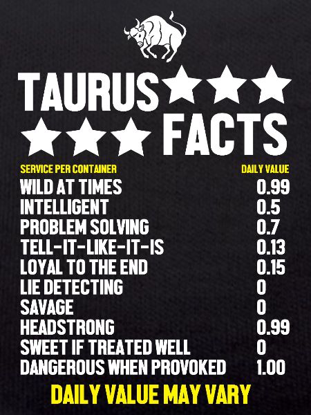Zodiac sign Taurus