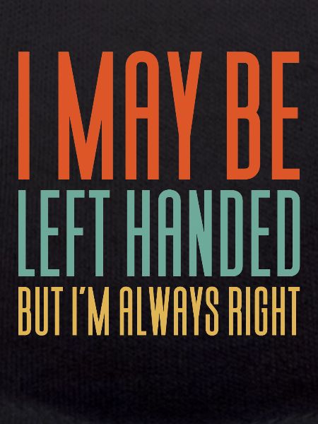 Left-handed left hand