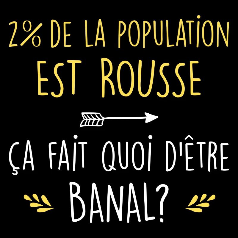 fière d'être rousse